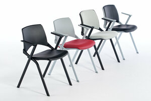 Die gepolsterten Klappstühle Toledo AL SP RP